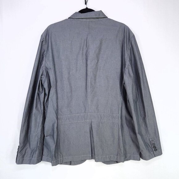 John Varvatos Sports Blazer Mens Large Gray - Picture 2 of 12